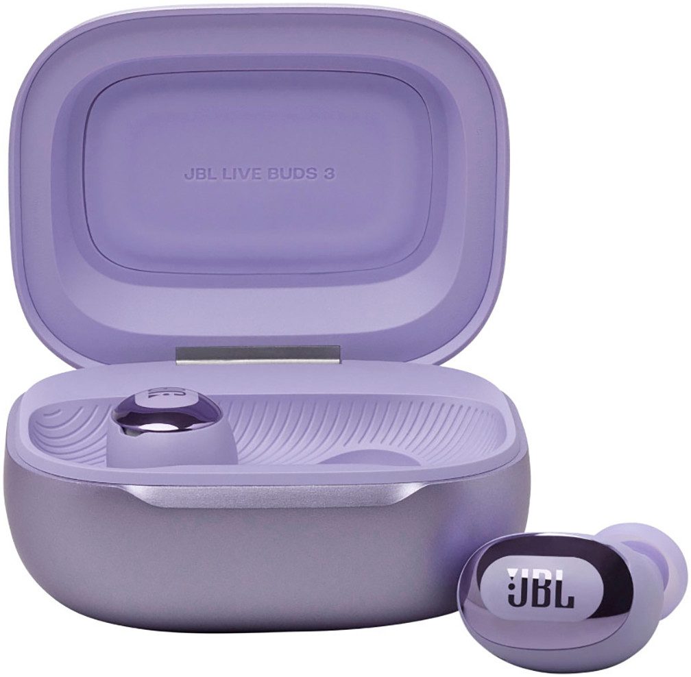 JBL LIVE BUDS 3 wireless In-Ear-Kopfhörer (Adaptive Noise-Cancelling, Hi-Res, Multi-Point-Verbindung, A2DP Bluetooth, True Adaptive Noise Cancelling, IP55, Pers – Bild 2 von 5