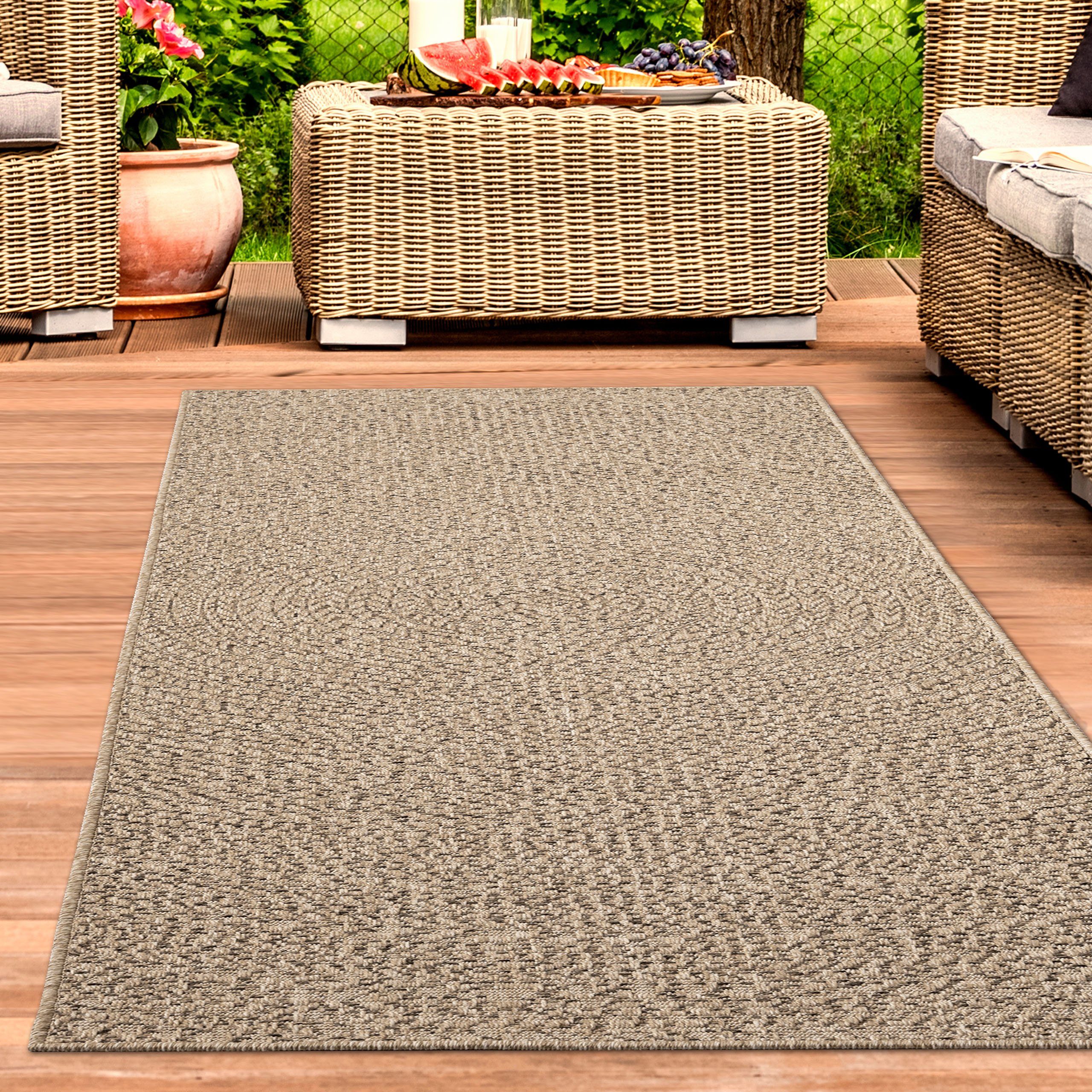 Carpetia Outdoorteppich, rechteckig