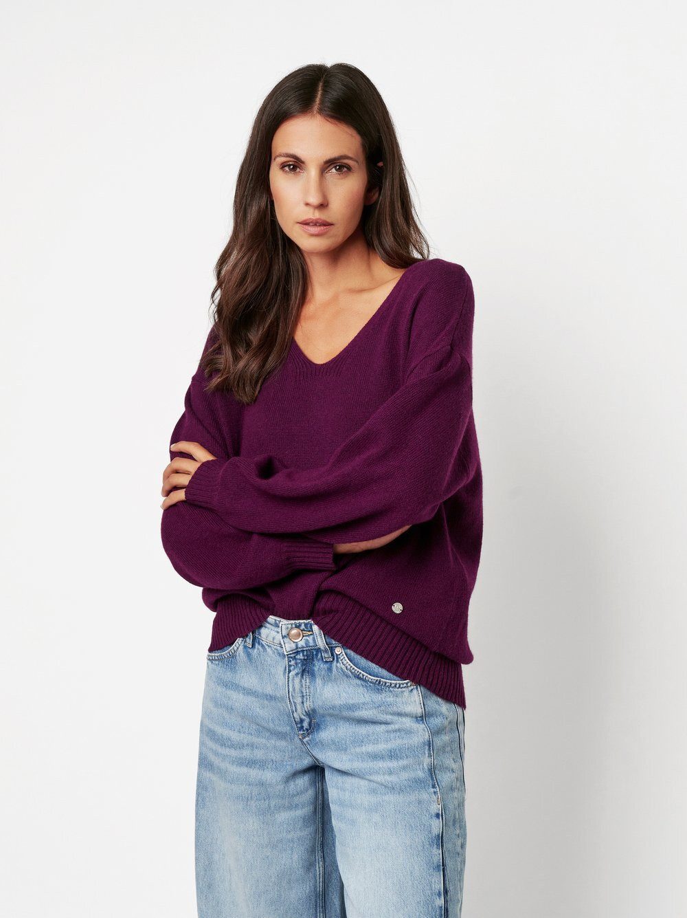 TONI Strickpullover Ginger mit Ballonärmeln günstig online kaufen