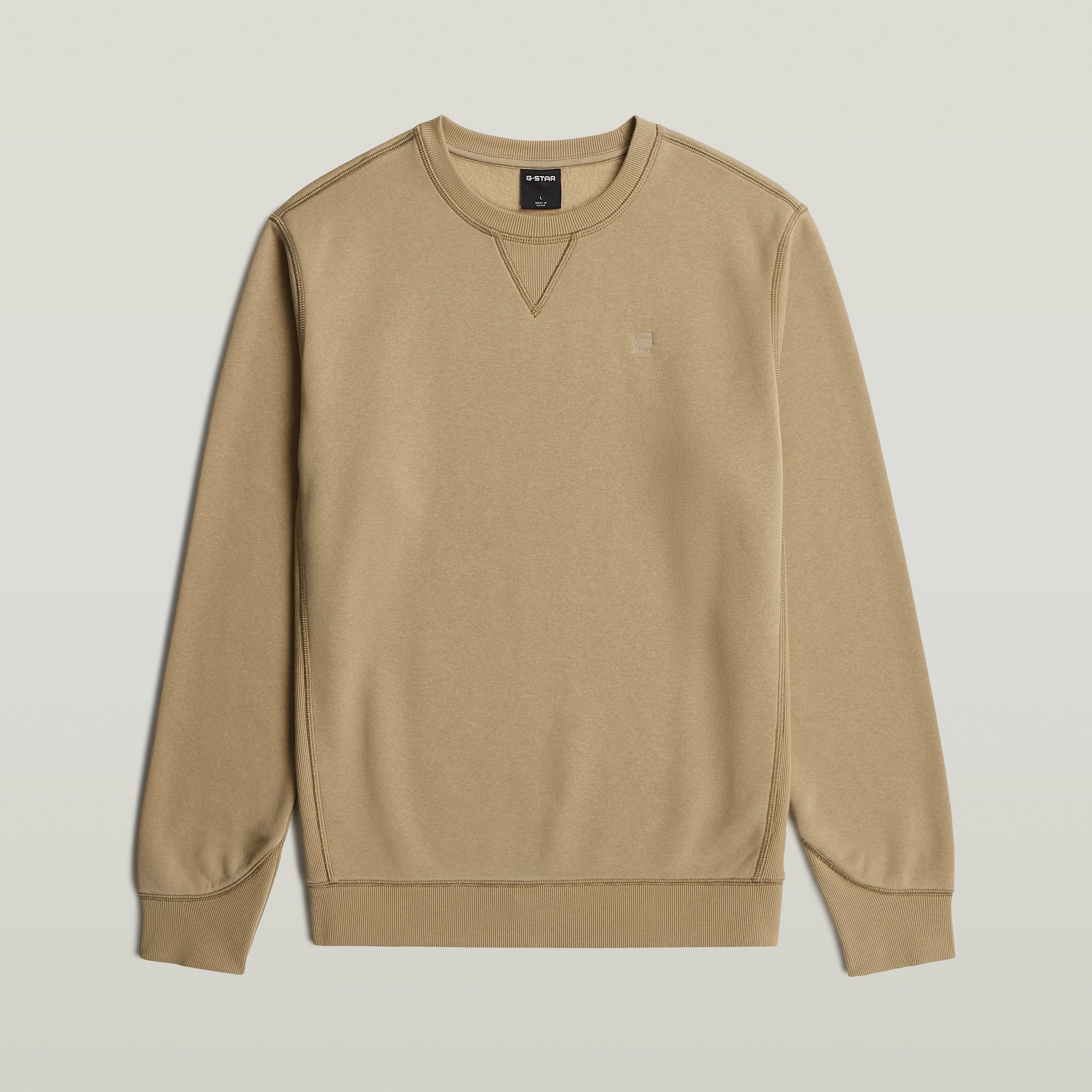 G-STAR Sweatshirt Premium Core mit gerippten Einsätzen