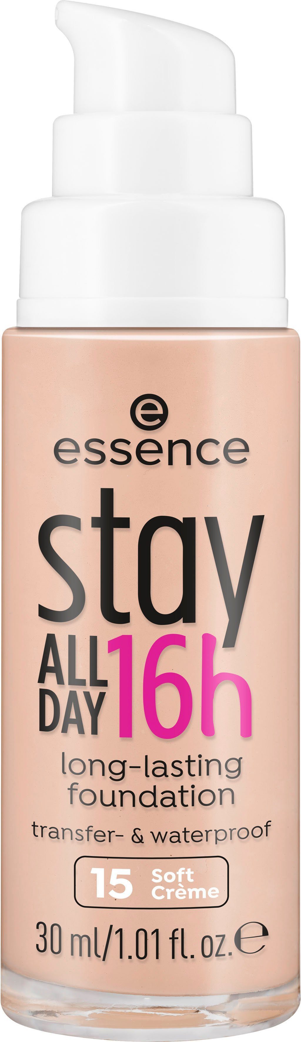 Soft ALL 3-tlg. stay 16h Essence Foundation DAY Creme long-lasting,