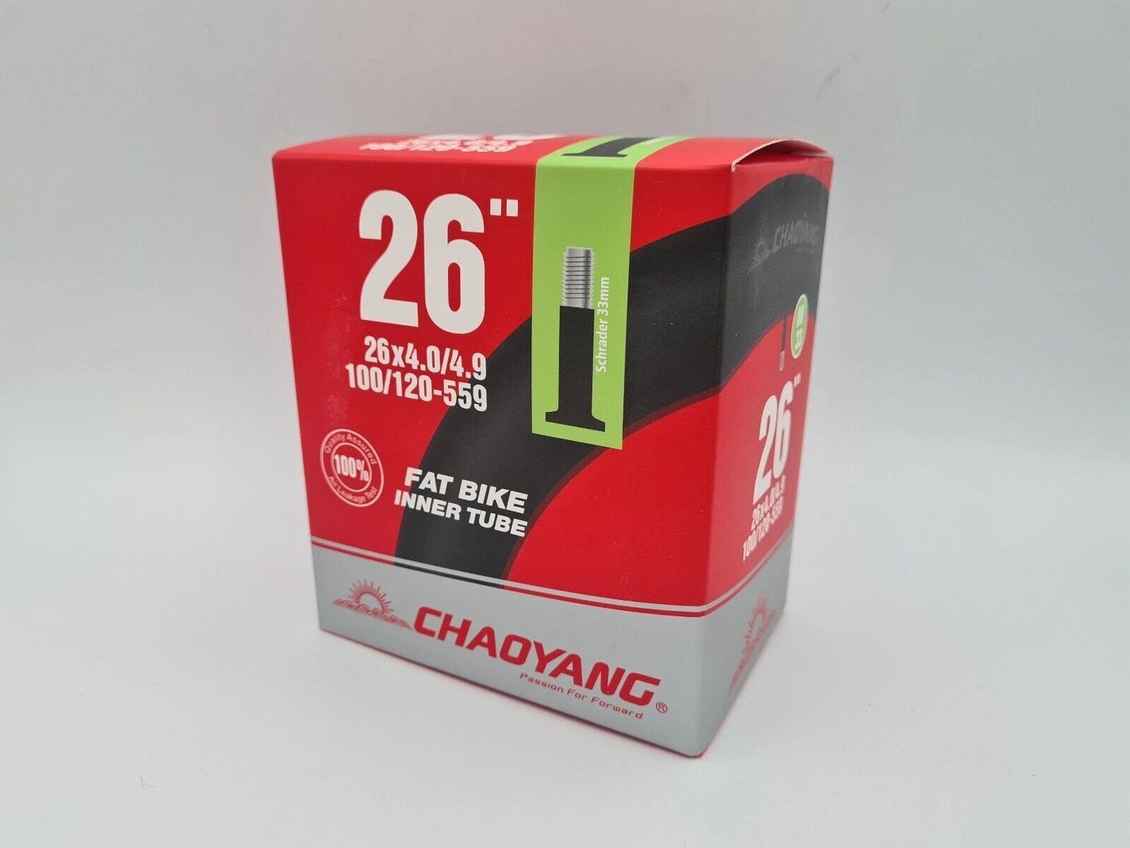 Chaoyang Fahrradreifen 2 x Fatbike Reifen Big Daddy 26x4.0 100-559 inkl. 2 x Schläuche 26x4.0, (4-tlg)