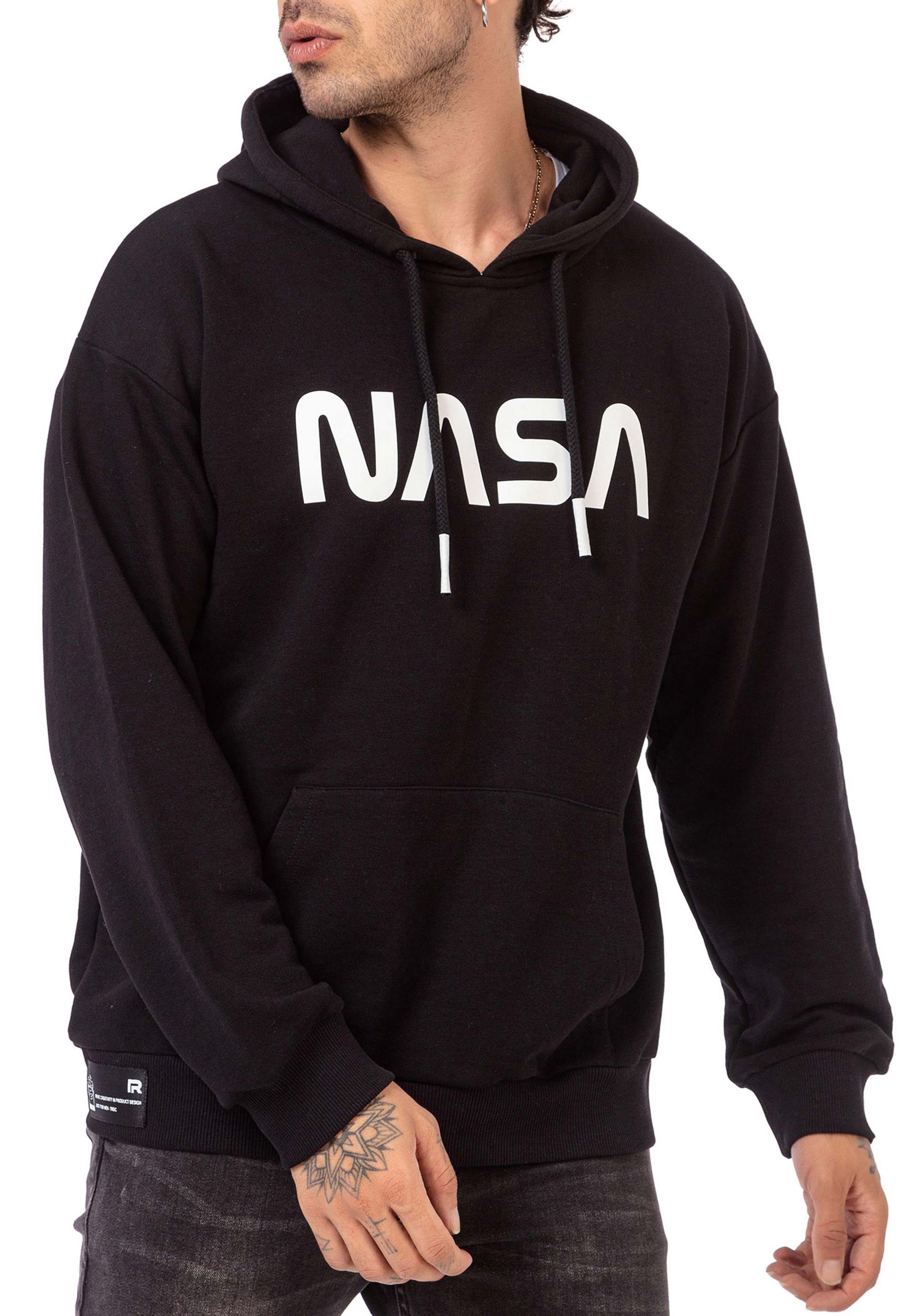 RedBridge Hoodie Red Bridge Herren Kapuzenpullover Hoodie Nasa