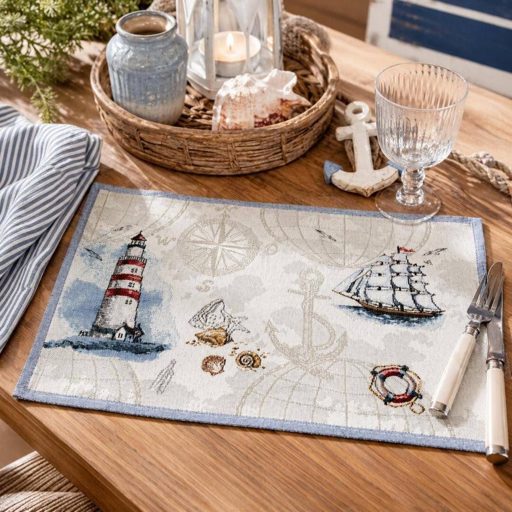 sander table + home Platzset Tischset Discovery 32 x 48 cm
