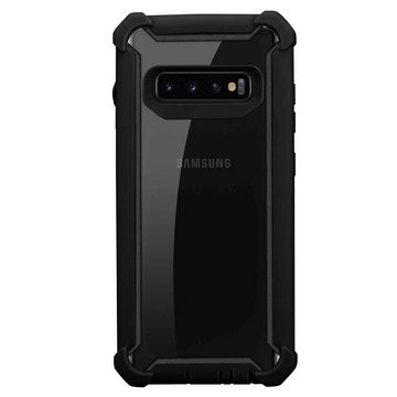 Cadorabo Handyhülle Samsung Galaxy S10 4G Samsung Galaxy S10 4G, Handy Schutzhülle TPU Silikon Cover Bumper - Hard Cover Hybrid Case