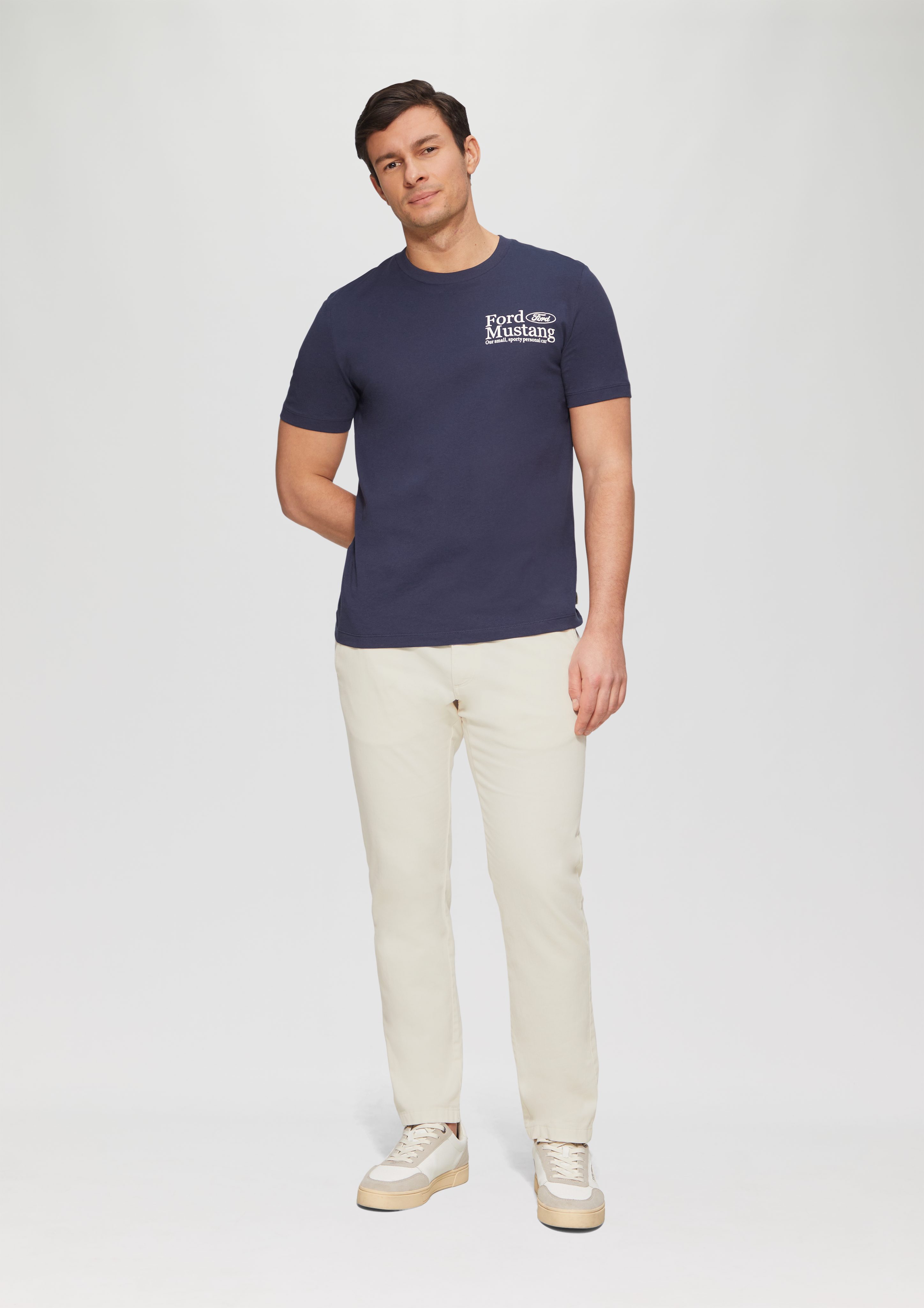 s.Oliver Stoffhose Phoenix: Strukturierte Chino im günstig online kaufen