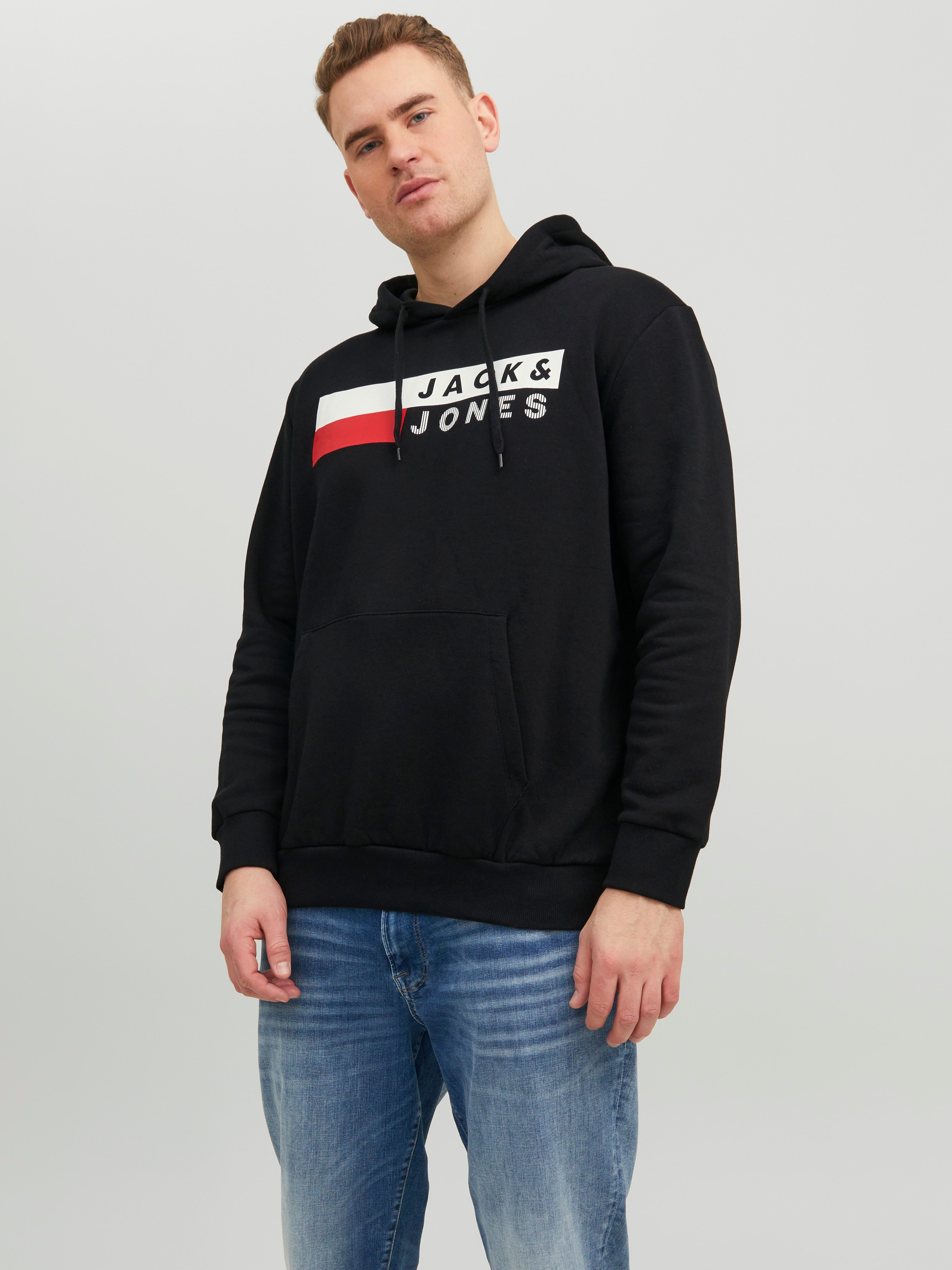 Jack & Jones PlusSize Kapuzensweatshirt JJECORP LOGO SWEAT HOOD NOOS PLS günstig online kaufen
