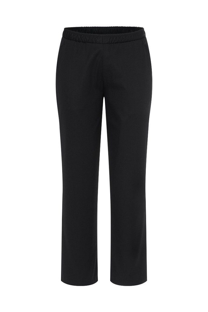 Karlowsky Fashion Arbeitshose KARLOWSKY Herren Schlupfhose KASPAR Comfort-Fit Twill Schwarz