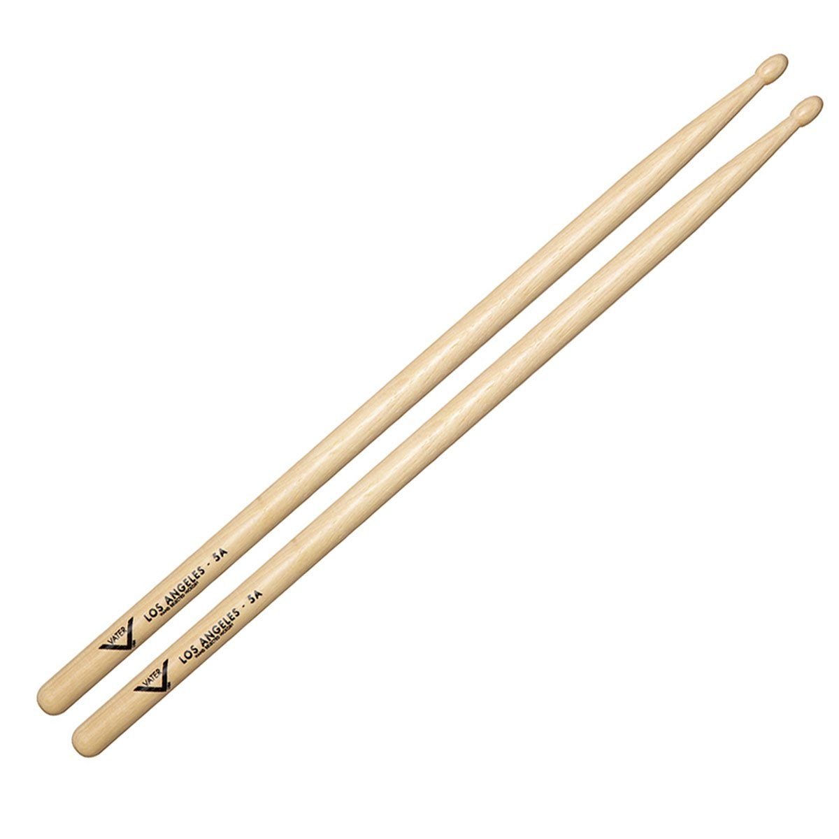 Vater Percussion Schlagzeug Los Angeles 5A Wood Tip Drumsticks 1 Paar