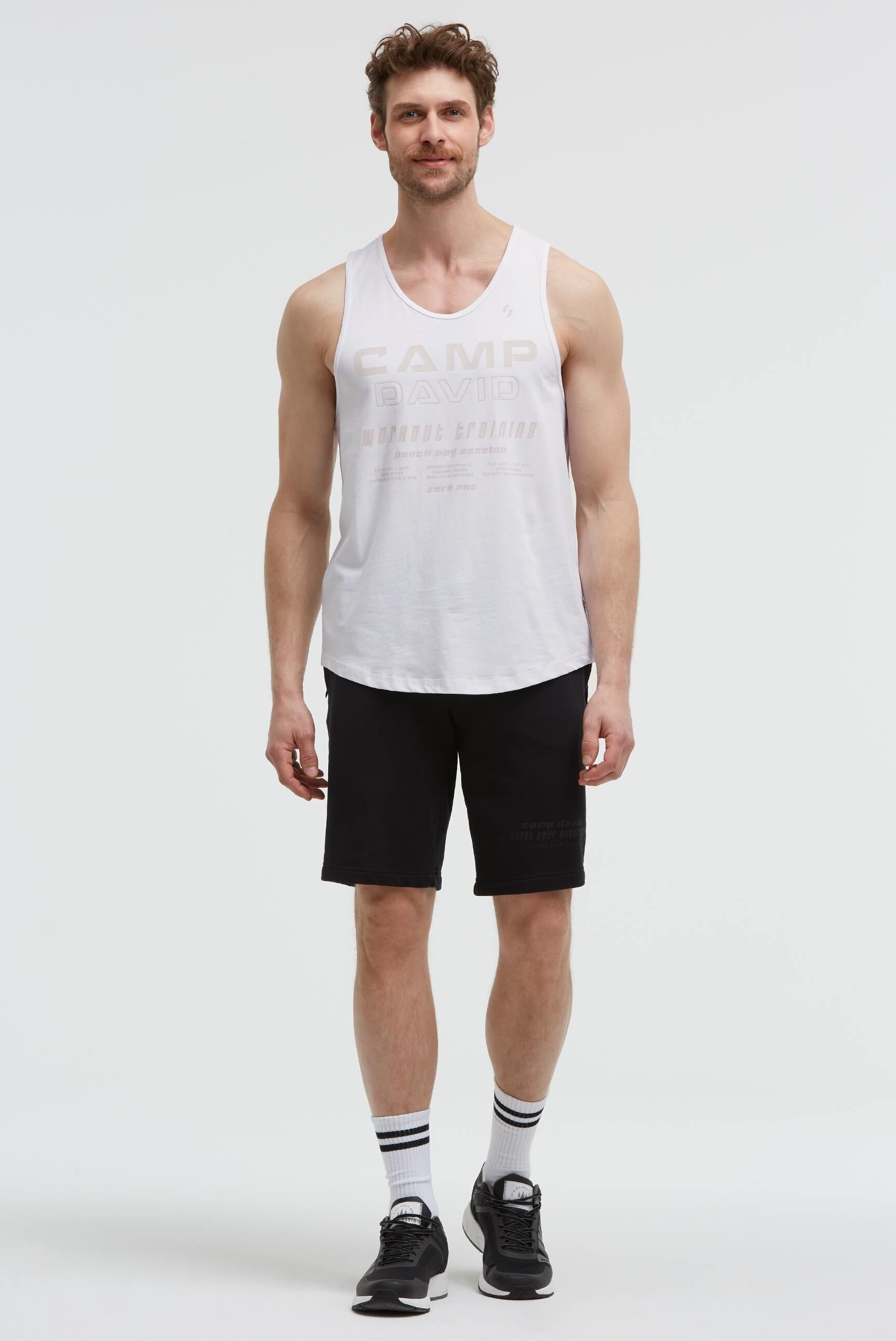 CAMP DAVID Tanktop aus Baumwolle