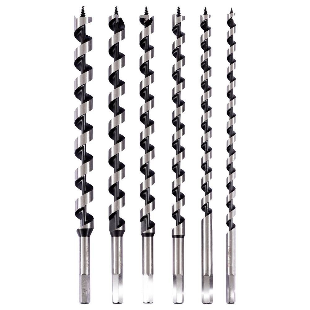 FRITZFURT Holzbohrer Schlangenbohrer-Set 6teilig 10 mm, 12 mm, 14 mm, 16 mm, 18 mm, 20 mm – Bild 2 von 5