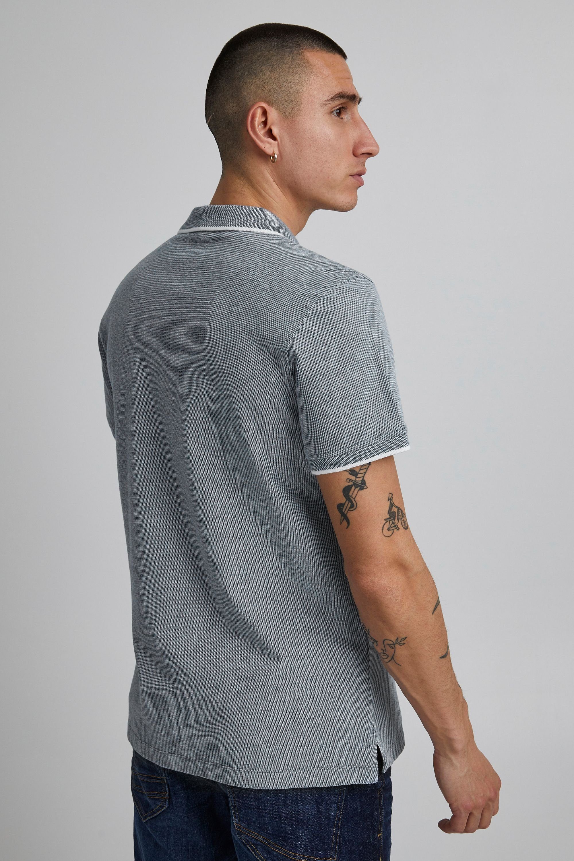Blend Poloshirt BHBhnate (1-tlg) Klassisches Poloshirt mit Brustprint