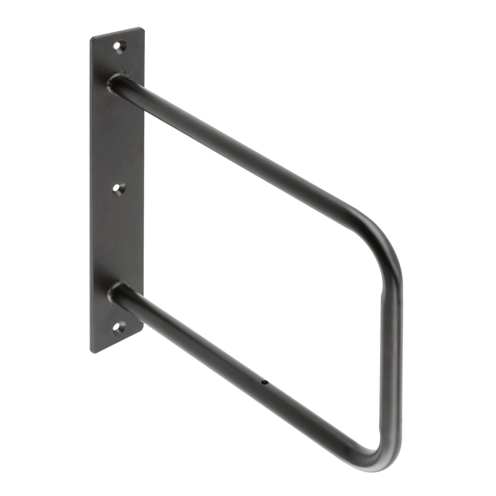 SO-TECH® Möbelbeschlag Regalkonsole RK05 schwarz Stahl Regalwinkel für Holzplatten (1 St), Tragkraft je Paar: 30 kg