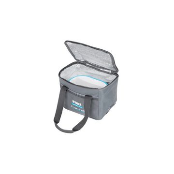 Noveen Lunchbox Thermotasche für Lunchbox, Tragbare Picknicktasche, Grau, Klein