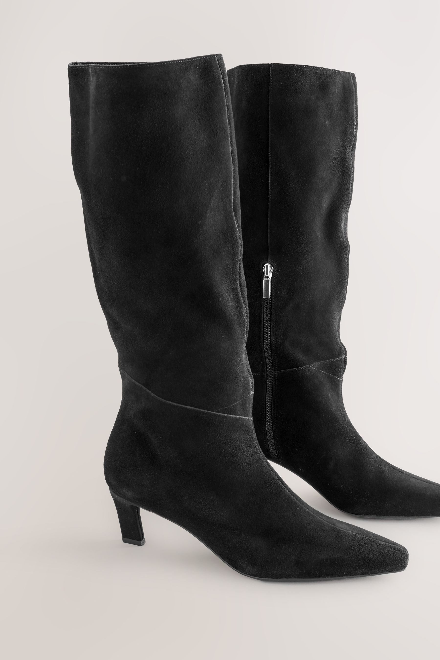 Next Forever Comfort® Kniehohe Absatzstiefel Stiefel (1-tlg)