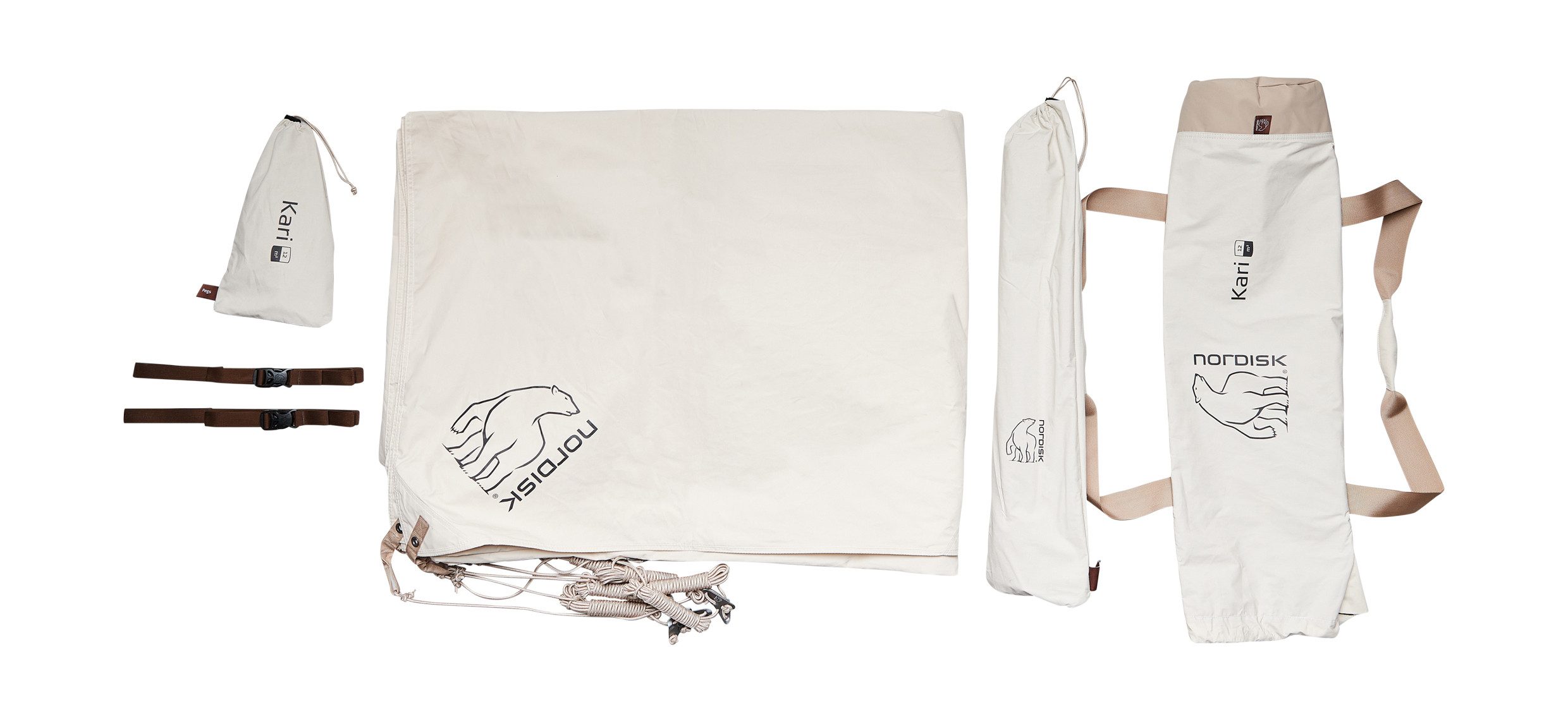 Nordisk Tarp-Zelt KARI 10 DIAMOND TECHNICAL COTTON TARP, Personen: 4 (1 tlg)