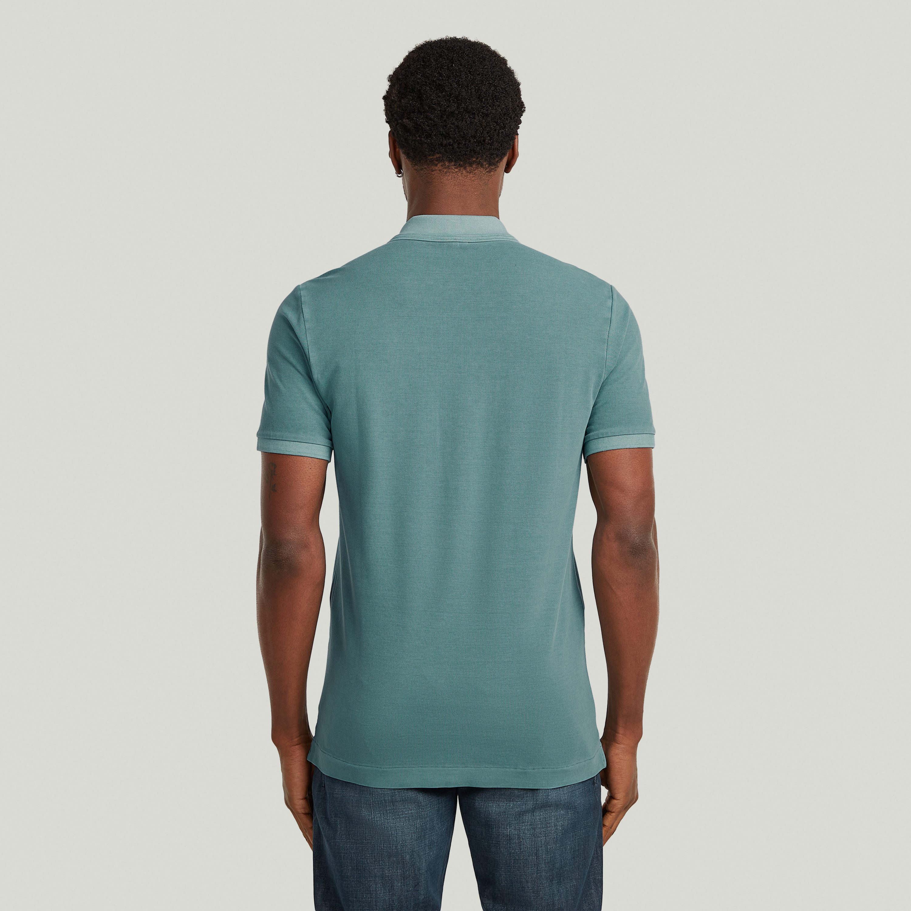 G-STAR Poloshirt Dunda Slim Fit Logostickerei auf der Brust günstig online kaufen