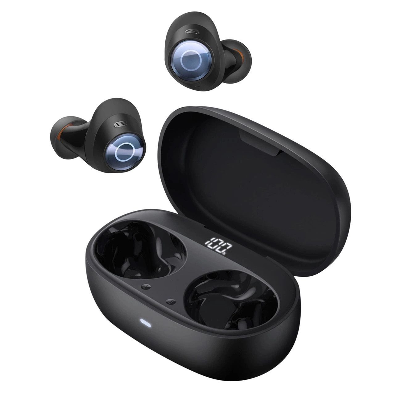 Baseus Bowie MA20 Pro Bluetooth-Kopfhörer (Siri, Google Assistant, Bluetooth, ANC -48 dB, Transparenzmodus, IPX6 wasser- und schweißfest)