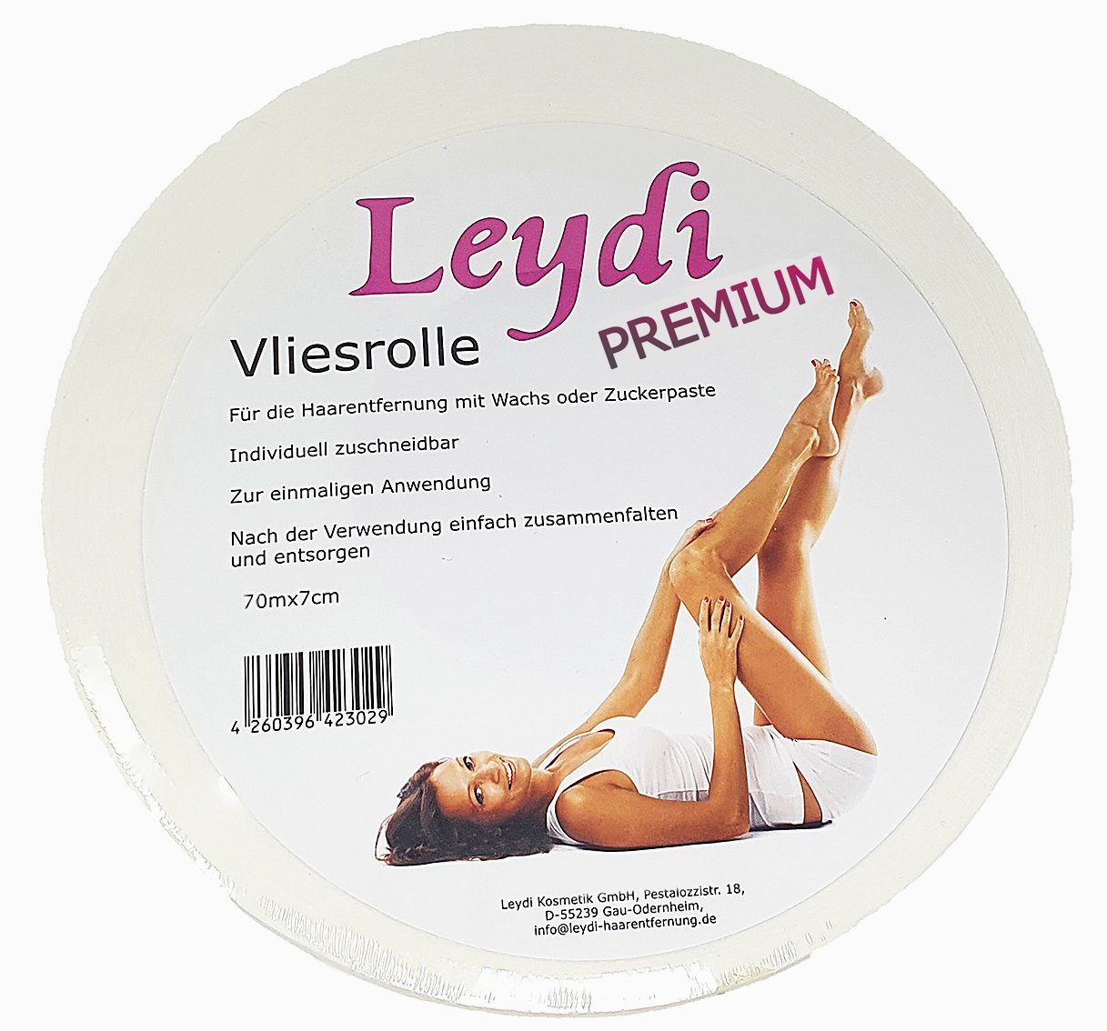 Leydi Kaltwachsstreifen 3 x Leydi Vliesrolle PREMIUM