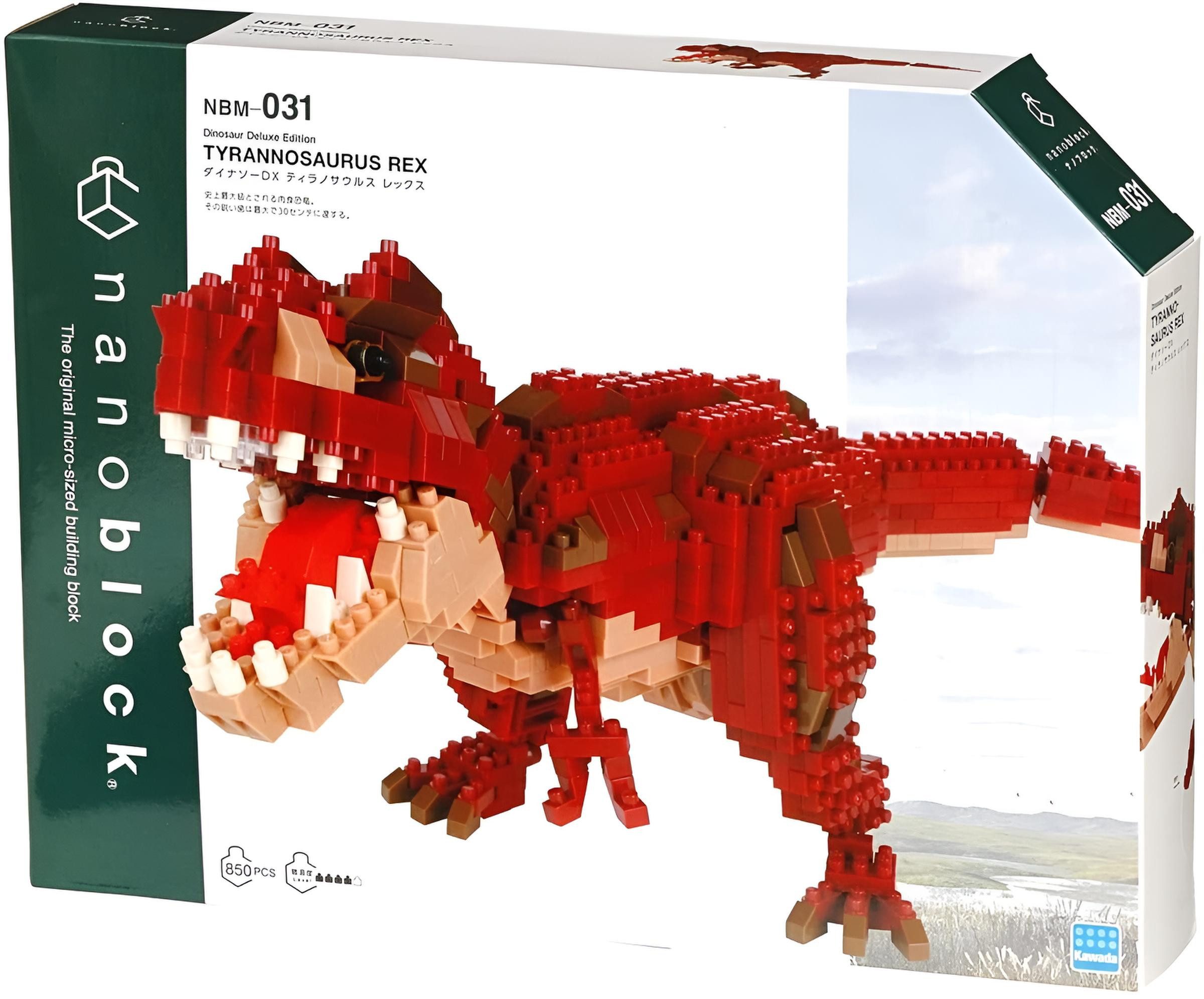Crunchyroll 3D-Puzzle Nanoblock - T-Rex - 850 Teile, Puzzleteile