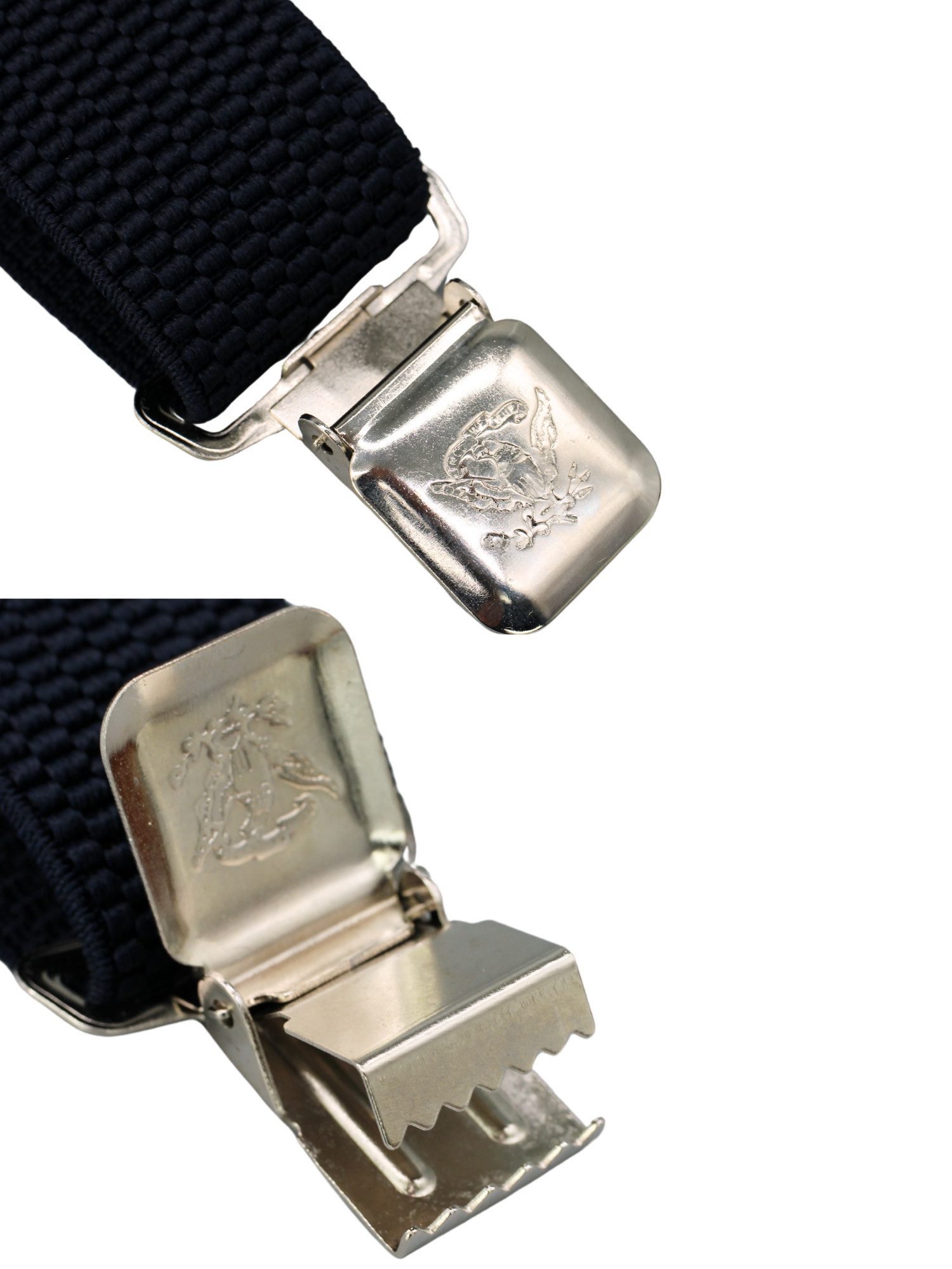 ANTALUX Hosenträger Y-Form – Elastisch & Verstellbar - Breite 4 cm, mit Metallclips 14 verschiedene Farben – Bild 3 von 4