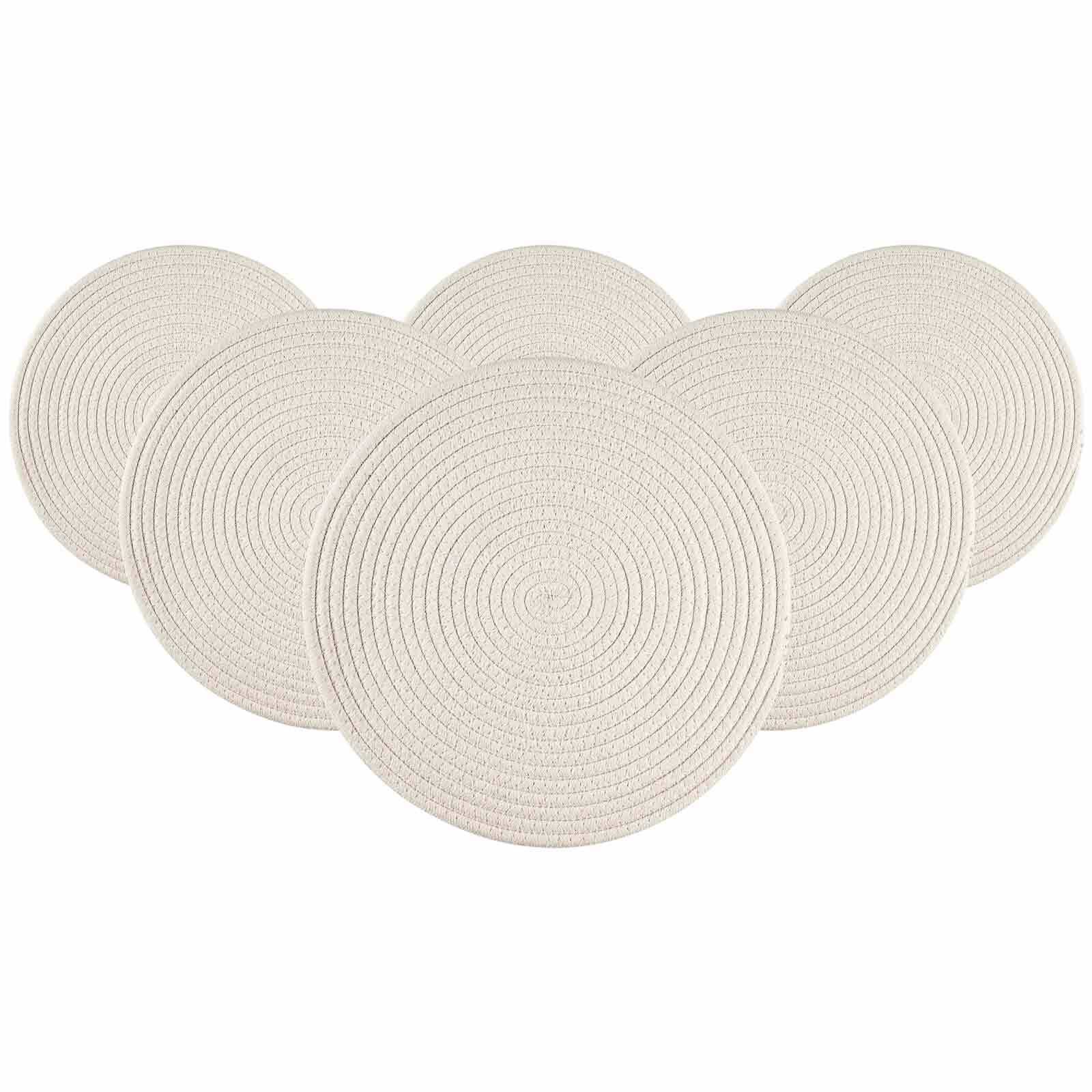 Ritzenhoff & Breker Platzset Tavolo Platzmatten ø 35 cm 6er Set, (6-St)