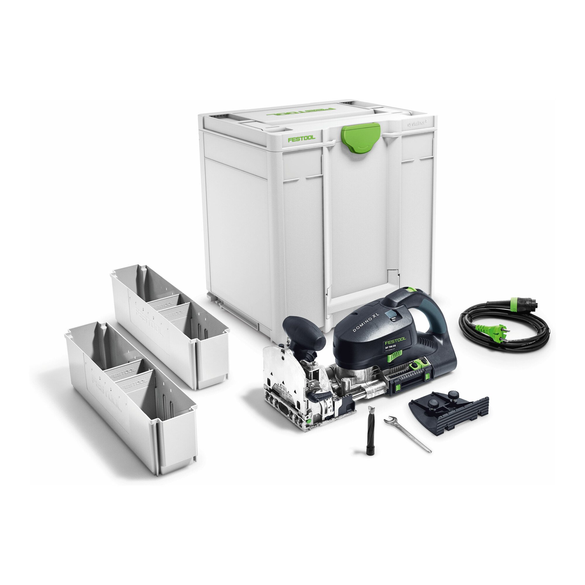 FESTOOL Flachdübelfräse Festool Dübelfräse DF 700 EQ-Plus DOMINO XL
