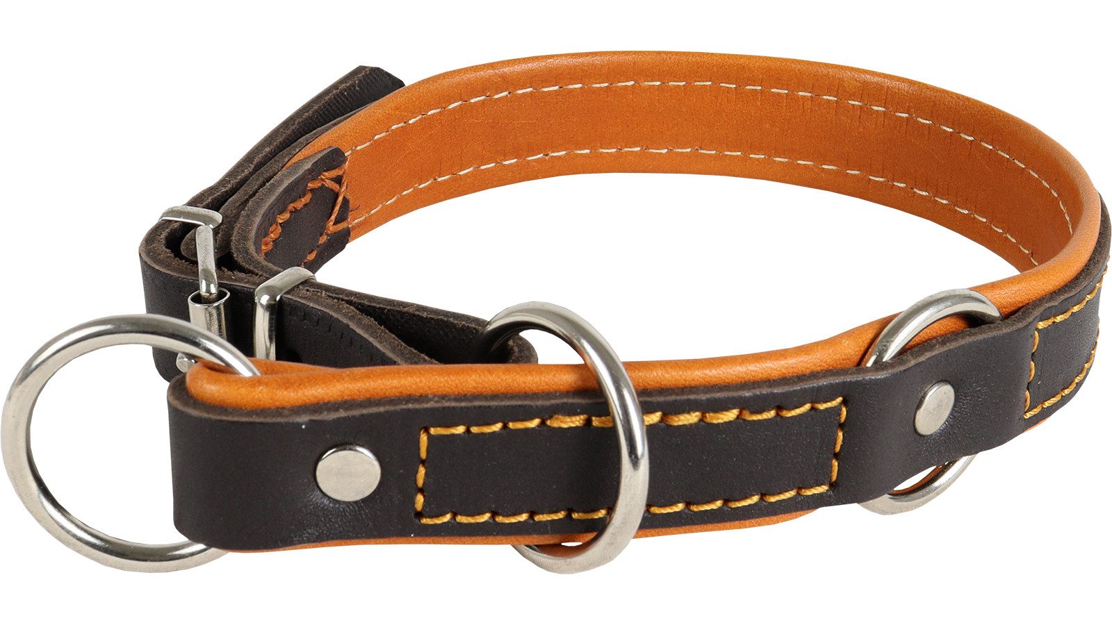AKAH Hunde-Halsband AKAH Halsung KOMFORT mit Begrenzung