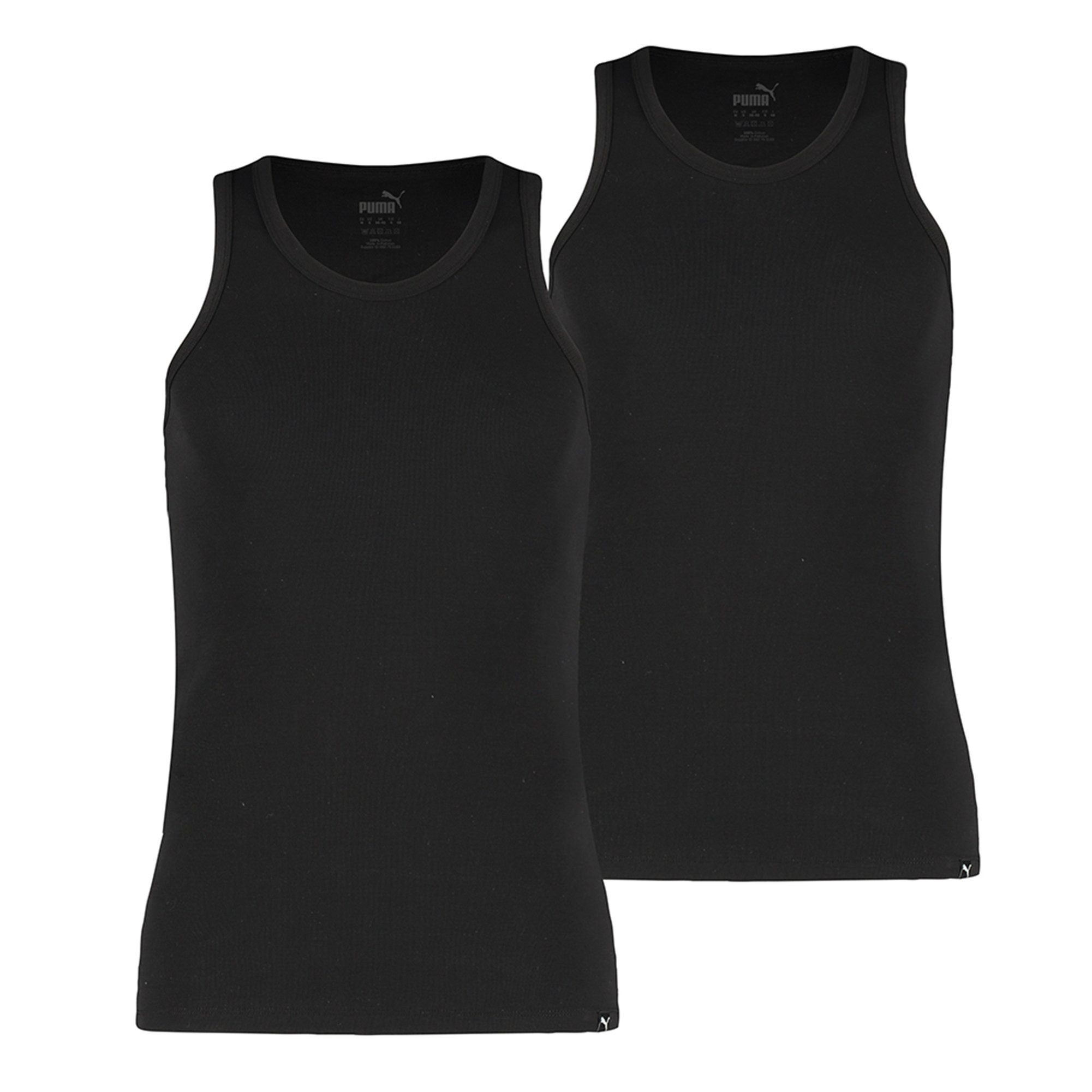 PUMA Unterhemd Herren Unterhemd 2er Pack Baumwolle (Packung, 2er Pack) günstig online kaufen