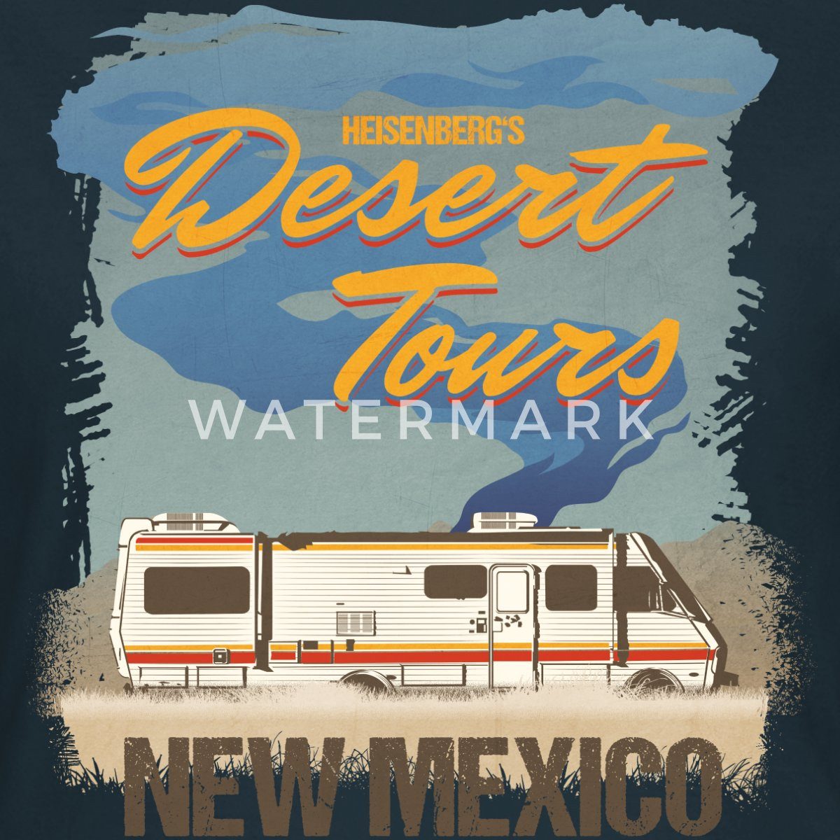 Spreadshirt T-Shirt Breaking Bad Desert Tours New Mexico Frauen T-Shirt (1-tlg)