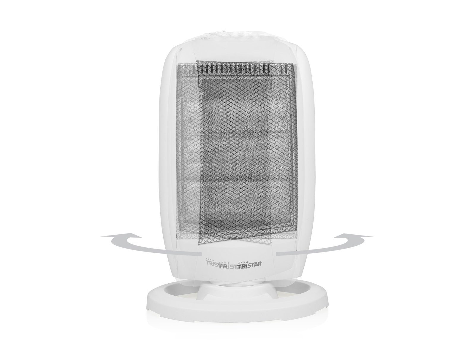 für 1200 Halogen Heizlüfter, Räume Warmluftheizung W, Thermostat kleine Tristar Elektroheizer