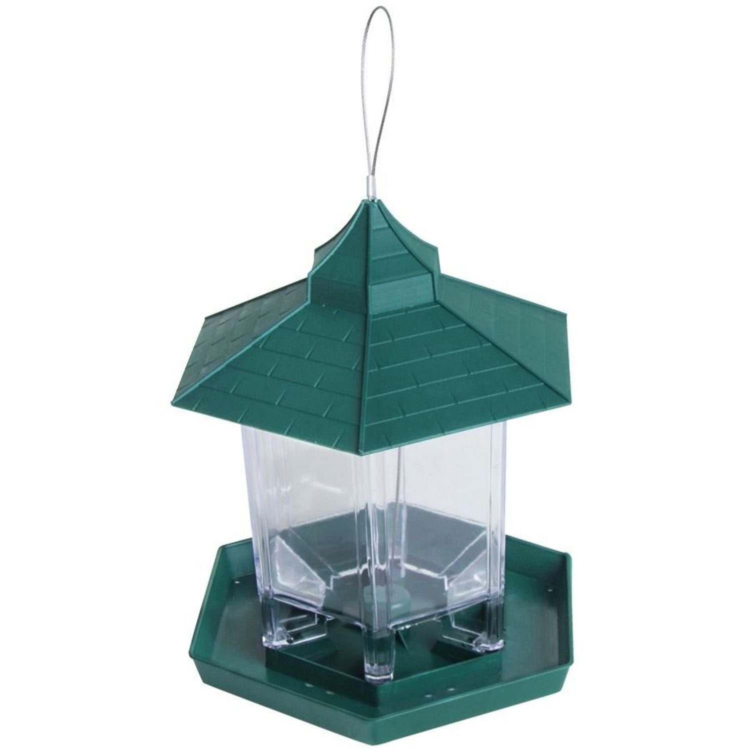 Grüner Jan Vogelhaus Vogelfutterhaus Vogelfutterspender Vogelfutterstelle günstig online kaufen