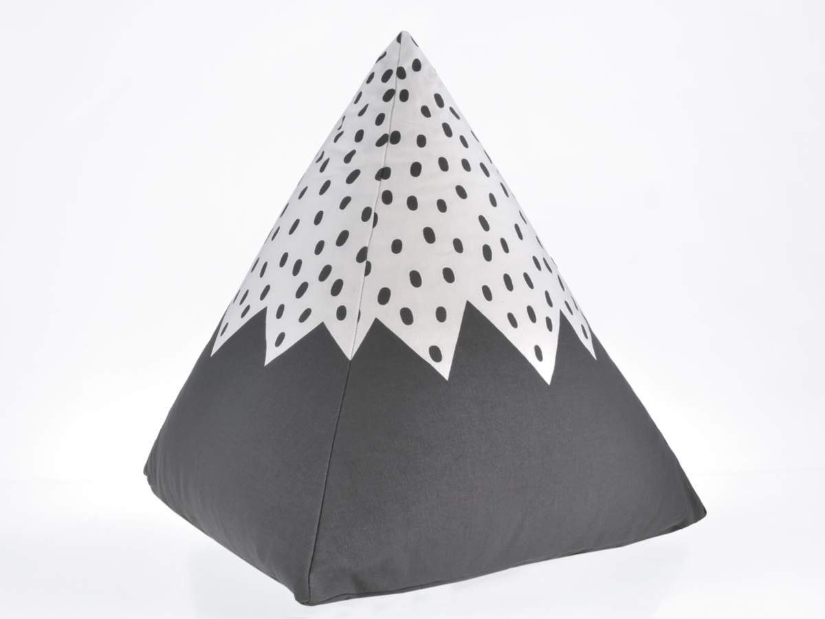 Södahl Zierkissen Magic Forest, (oA, 1 St), Kissen für Kinderzimmer, 45cm, Mountain Berg, Bio-Baumwolle GOTS