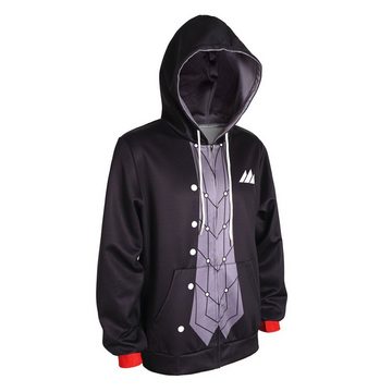 GalaxyCat Hoodie Kapuzenpullover von Joker Akira Kurusu im Frack Design, Hoodie für (1-tlg) Akira Kurusu Sweatjacke im Joker Design