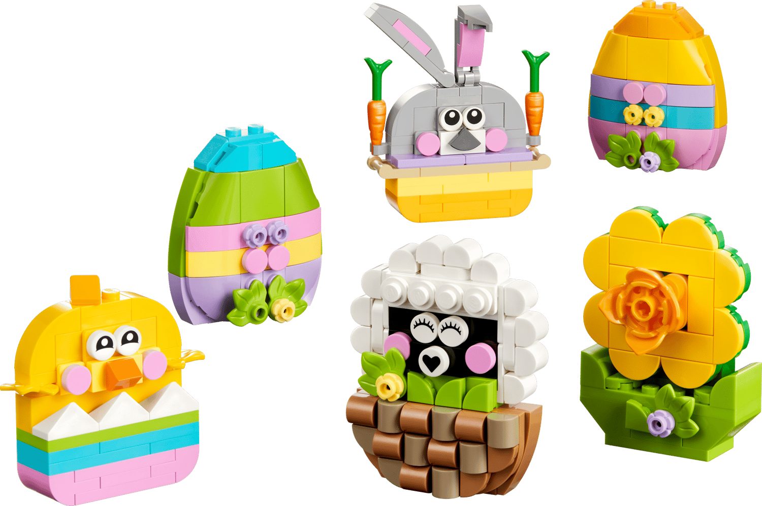 LEGO® Seasonal 40890 Osterdeko Spielbausteine, (Set, 312 St., Set)