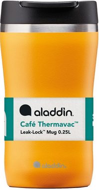 aladdin Coffee-to-go-Becher Barista Café, Edelstahl, Kunststoff, 2,5 Stunden heiß & 4,5 Stunden kalt, auslaufsicher, 250 ml