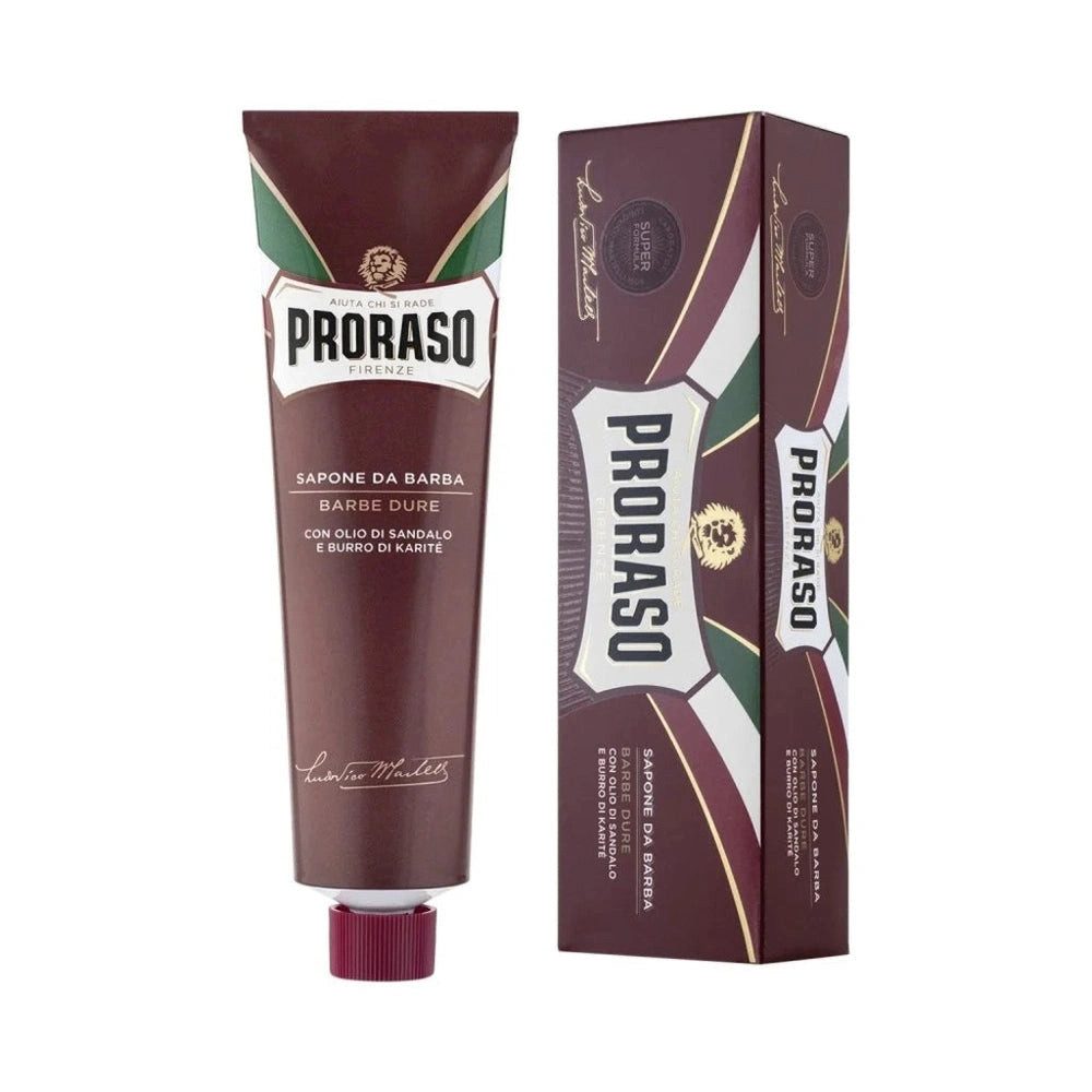 PRORASO Körperrasierer Proraso Rasiercreme Sandelholz & Kakaobutter RED 150 ml, 1-tlg.