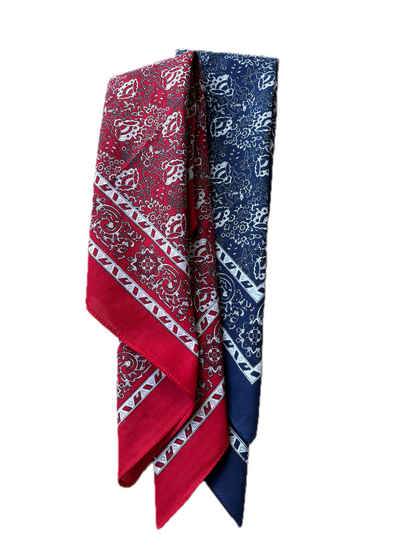 LK Trend & Style Nickituch Kopftuch Bandana, (Accessoire, lässig, Unisex, Kopftuch, Stirnband), das modische Design bleibt im Trend