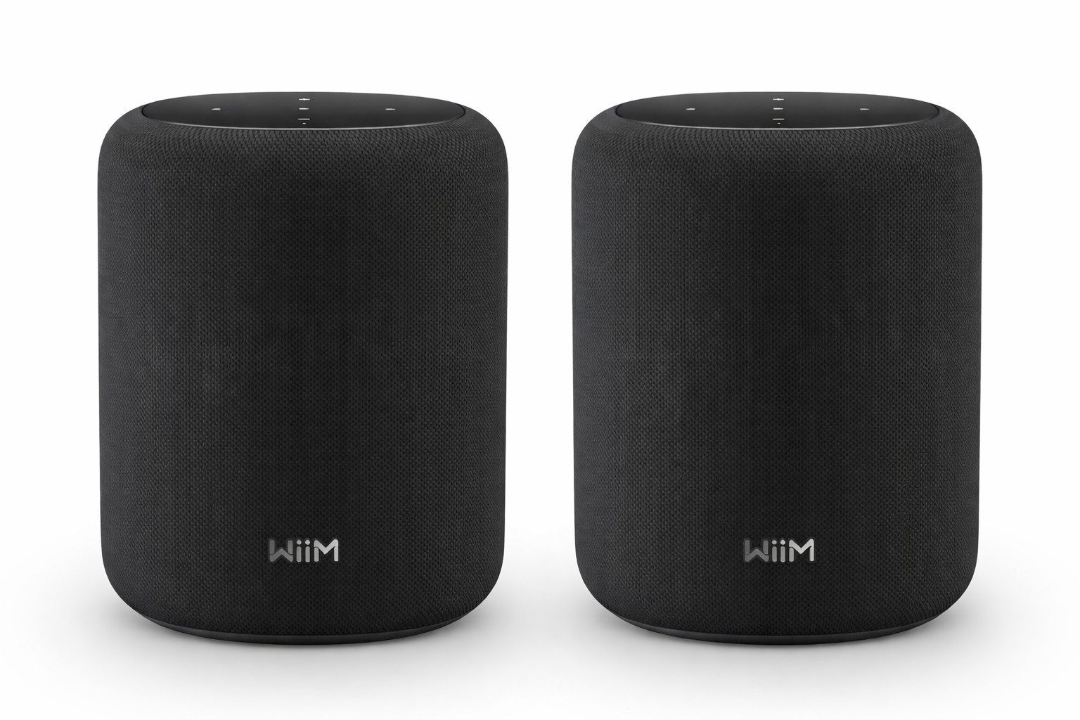 WiiM Streaming-Box Sound Lite, (2 St., Google Cast, Amazon Alexa), Smart Speaker, Raumkorrektur, 100W, Multiroom- und Stereokopplung