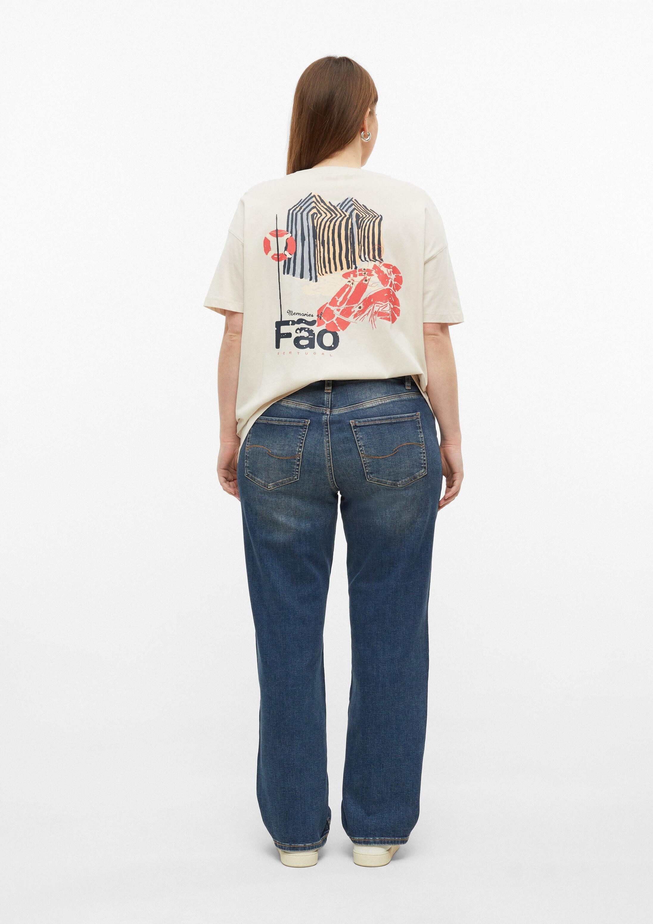 QS Regular-fit-Jeans Jeans-Hose Jeans Straight / Mid Rise / Straight Leg