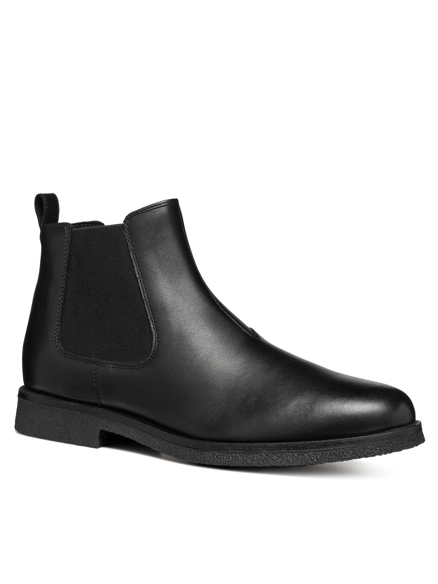 Geox Geox Klassische Stiefeletten Uomo Claudio U2658A 00043 C9999 Schwarz Keilstiefel