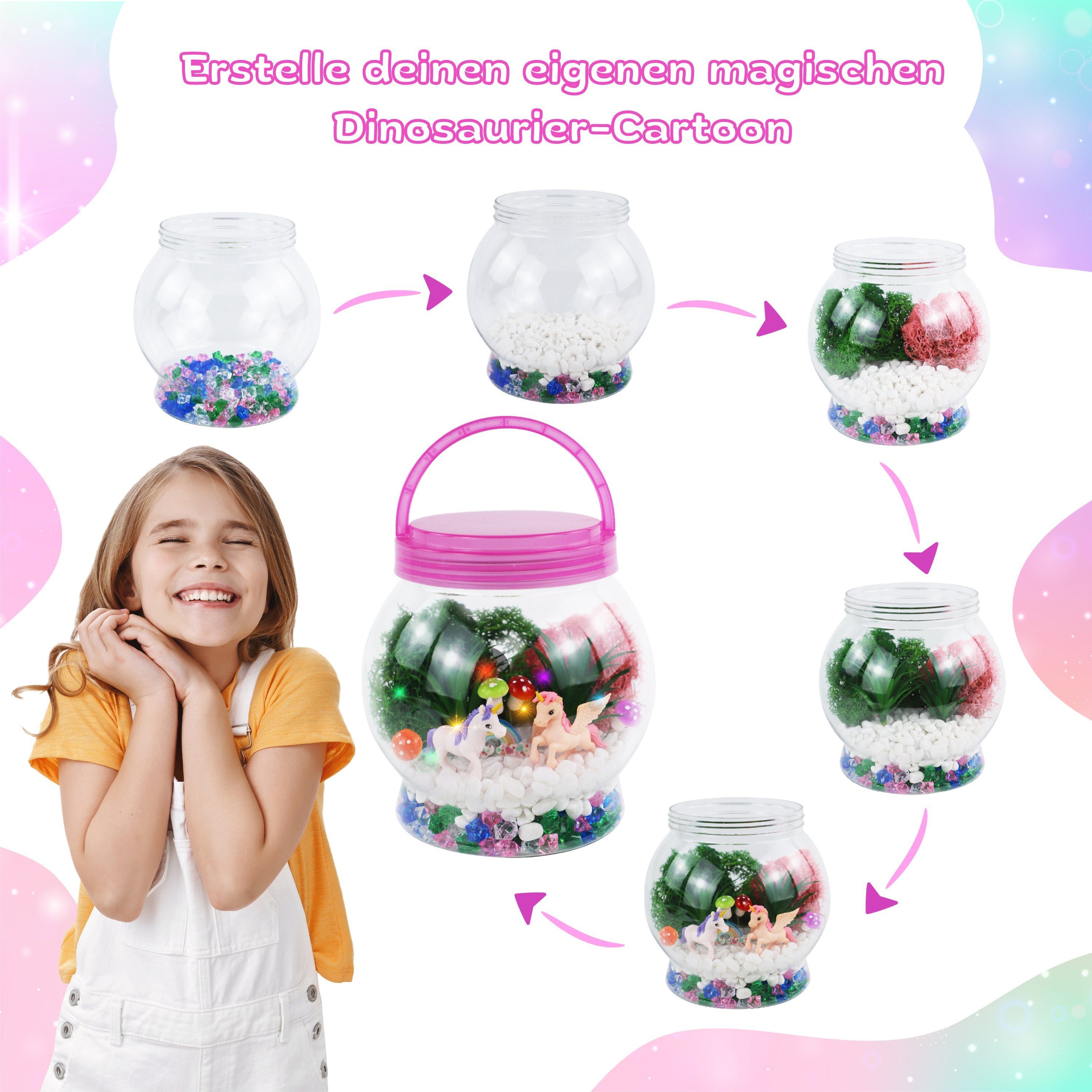 Sentosphère 3908821 Sablimage, Sandbilder-Mal-Set für