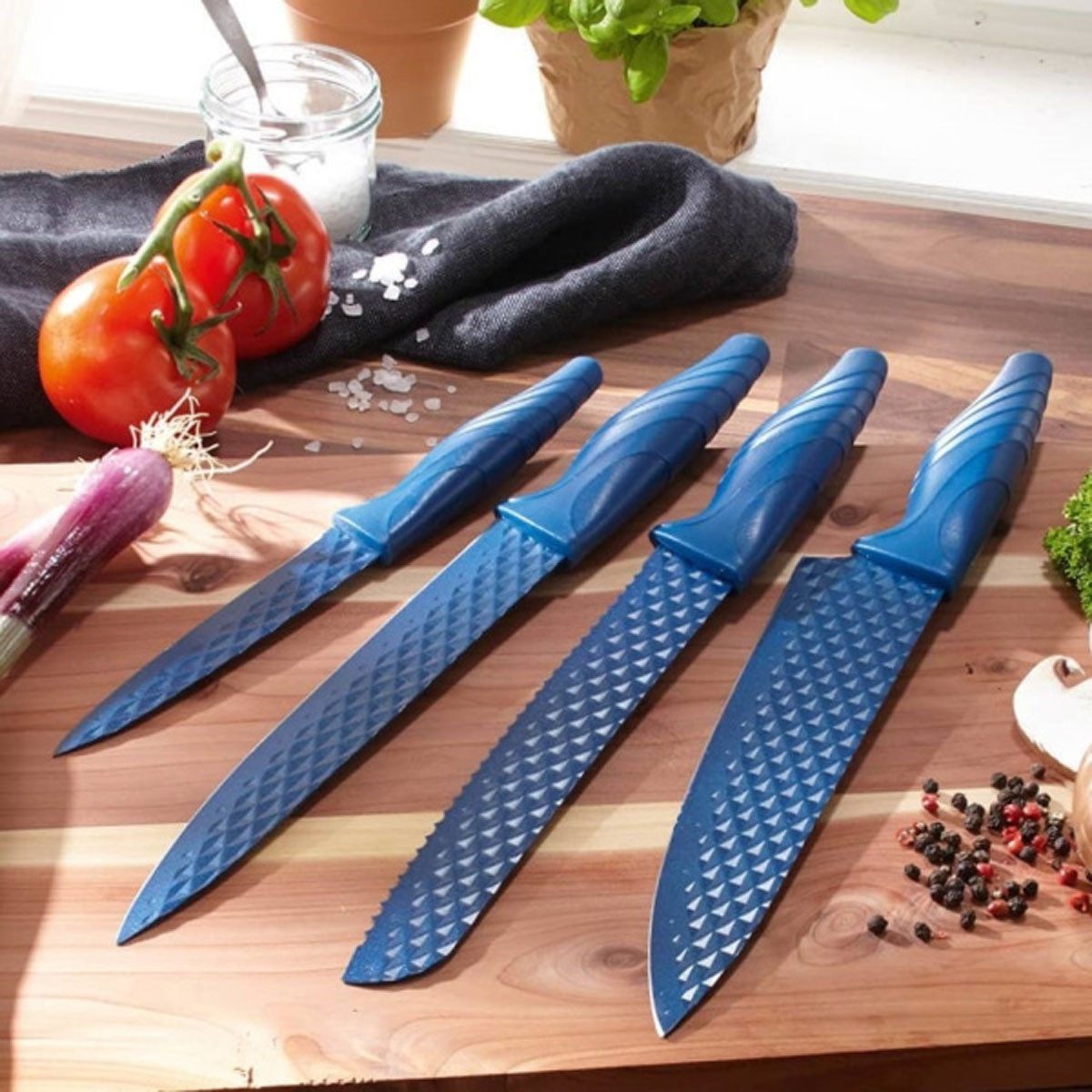 Messer-Set Ceraflon Prestige Diamant Diamant-Messerset 4tlg