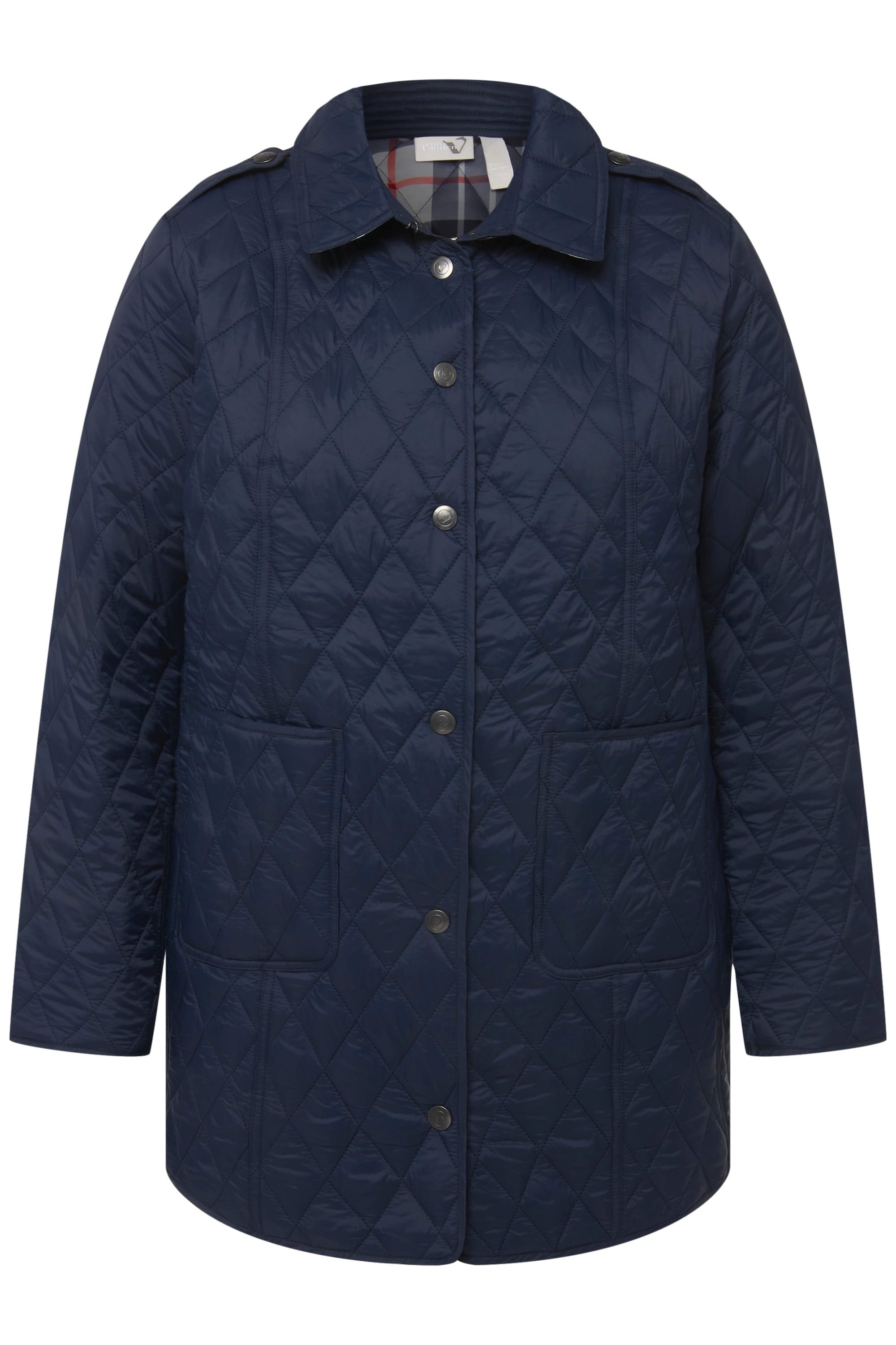 Ulla Popken Steppjacke Steppjacke Karofutter Slim günstig online kaufen