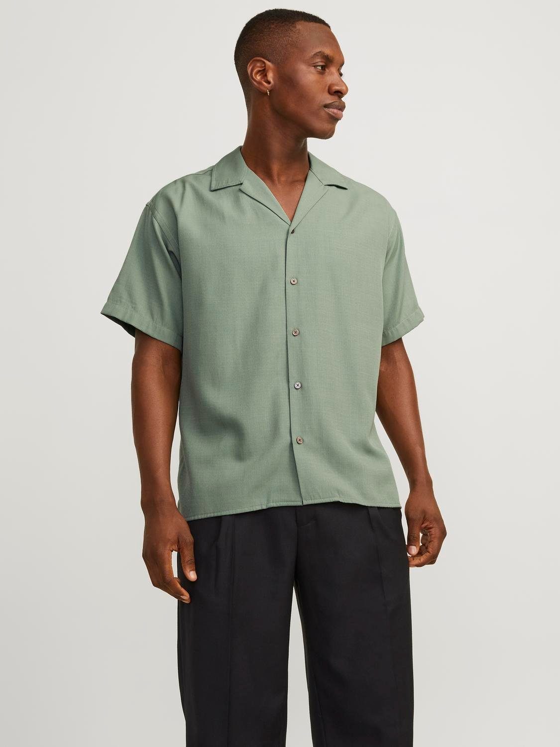 Jack & Jones Kurzarmhemd JPRCCAARON TENCEL günstig online kaufen