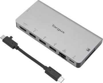 Targus USB-C Dockingstation mit Kartenleser 4K HDMI 100W USB-Adapter zu RJ-45 (Ethernet), HDMI, USB Typ A, USB Typ C