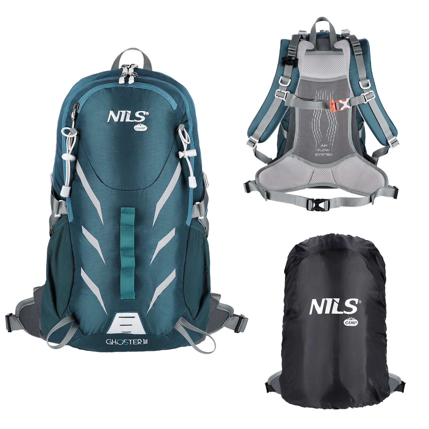 NILS CAMP Wanderrucksack Hiking Rucksack "GHOSTER" 20L Outdoor Trekkingruck günstig online kaufen