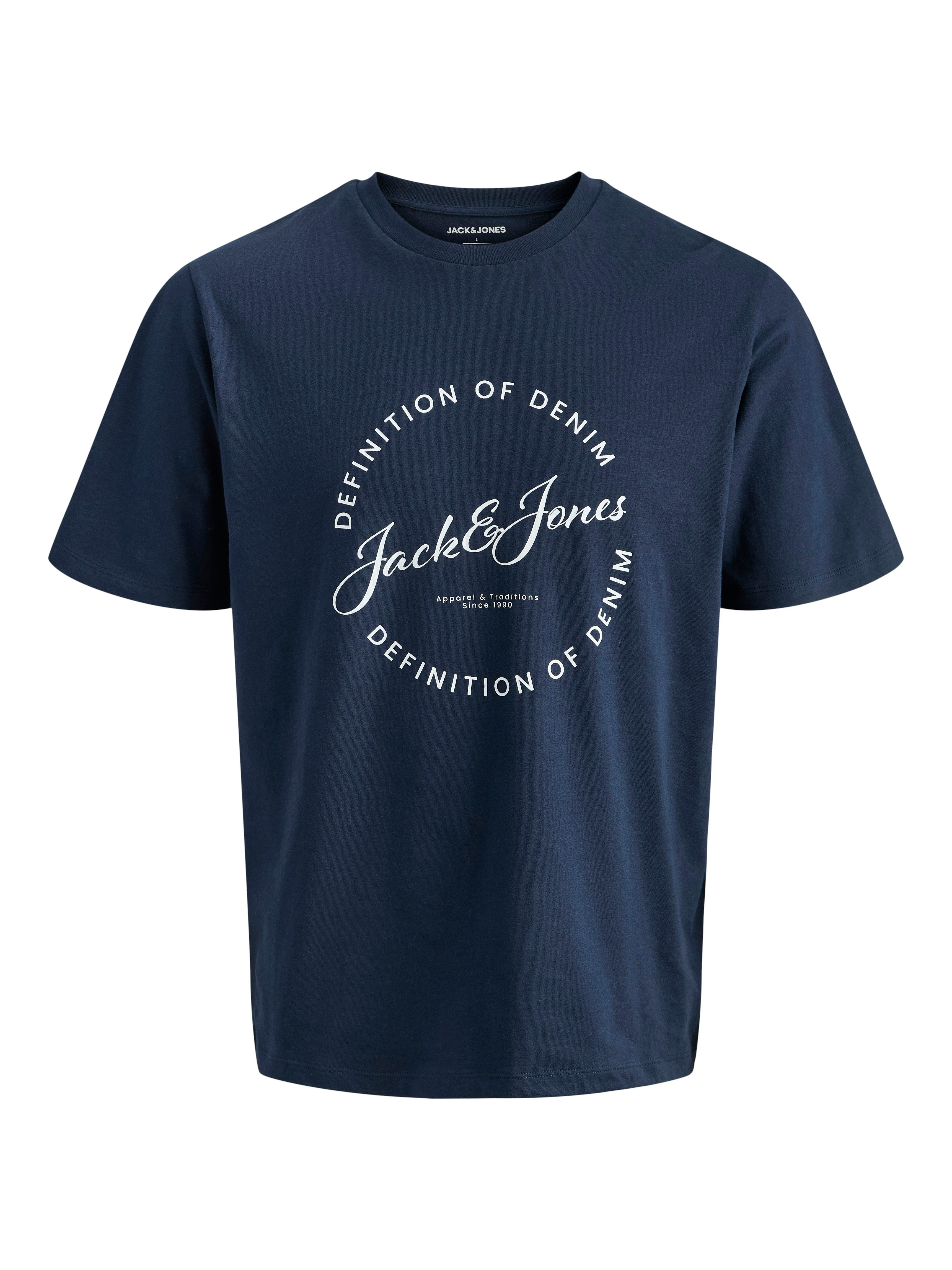 Jack & Jones PlusSize Rundhalsshirt JJGRAYSON TEE SS CREW NECK PLS Baumwoll günstig online kaufen