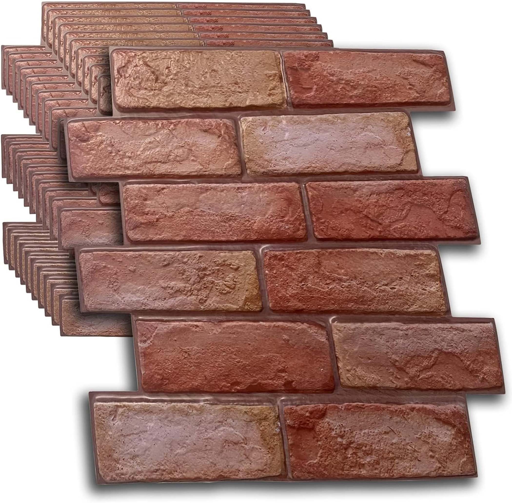 Kaket Wandtattoo 3D Wandpaneele Selbstklebend Wandtapete 30 x 30cm (10 St) günstig online kaufen