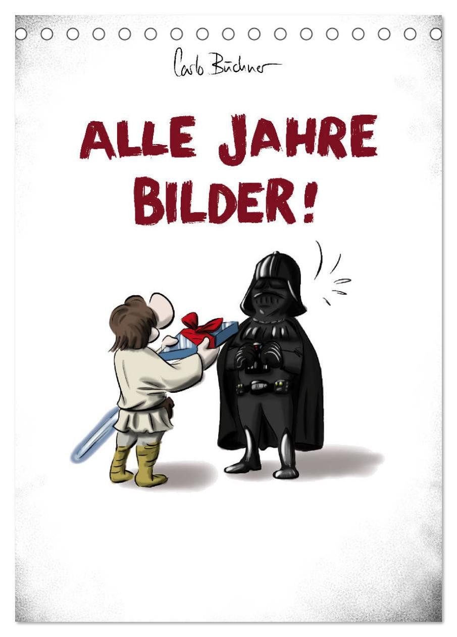 CALVENDO Wandkalender Carlo Büchner ALLE JAHRE BILDER! (Tischkalender 2026 DIN A5 hoch), CAL